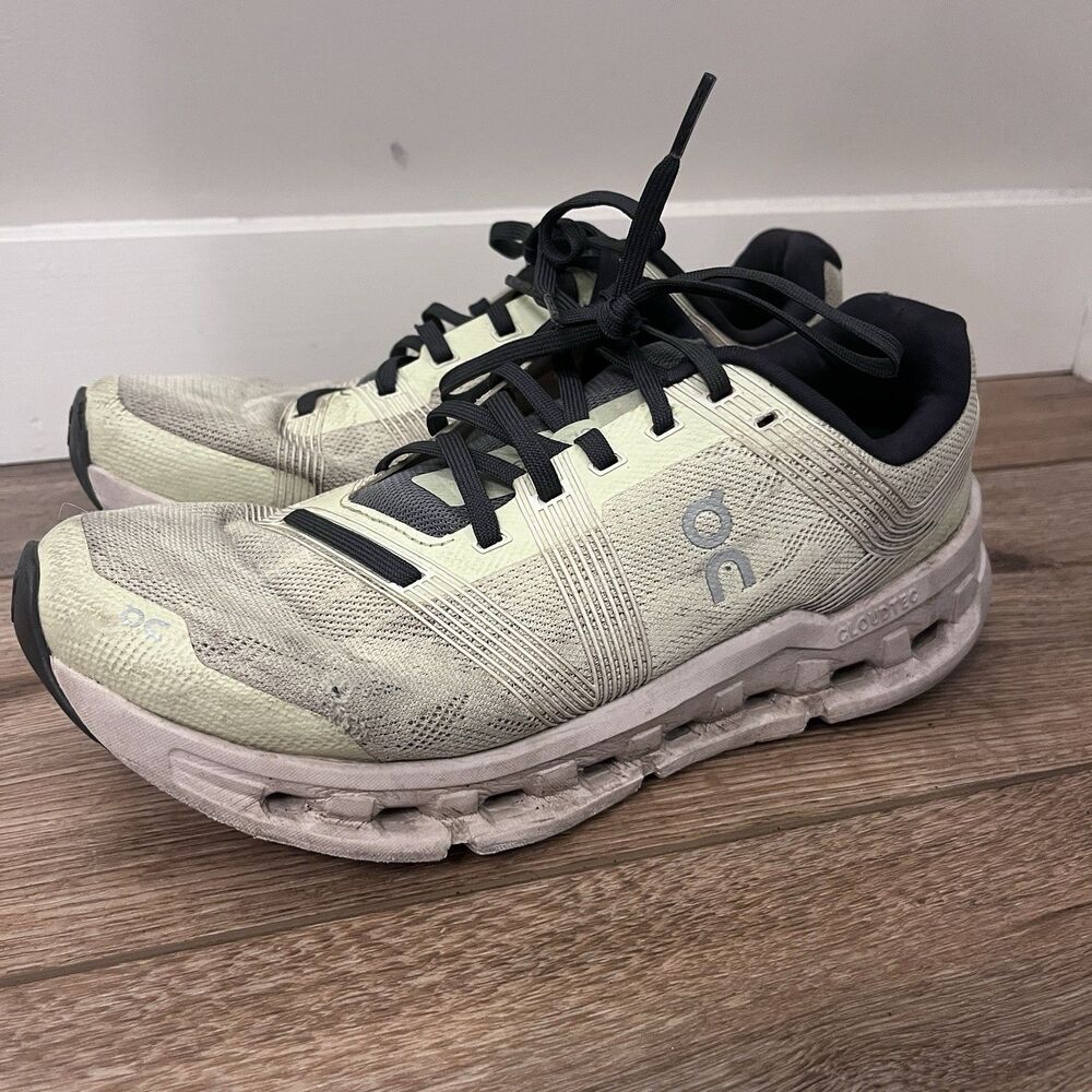 On Cloud Cloudgo Hay Sand Yellow Neon Running Training Shoes Women's Size 9